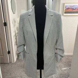 Light Gray / White Blazer
